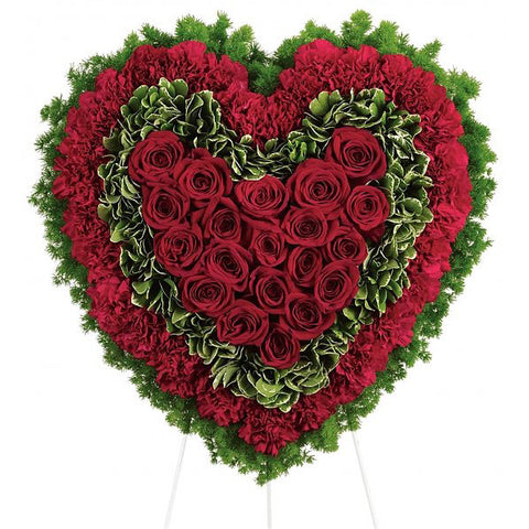 Majestic Heart Wreath