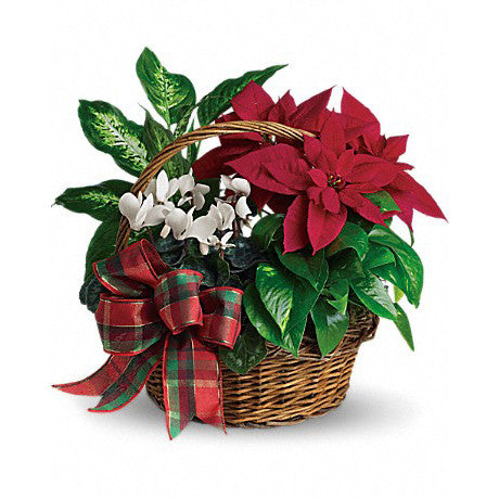 Holiday Homecoming Basket Arrangement