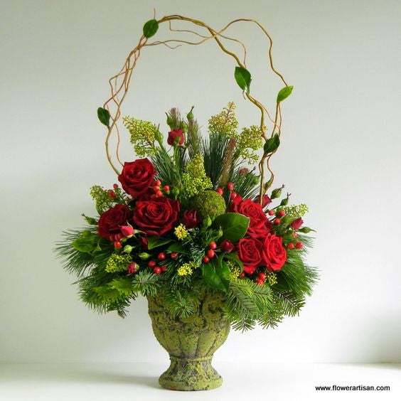 Victorian Christmas Arrangement