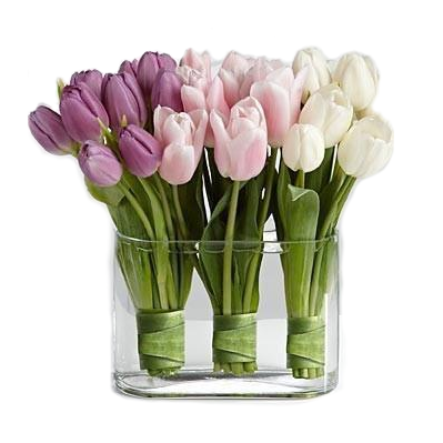 Elegant Tulips Arrangement