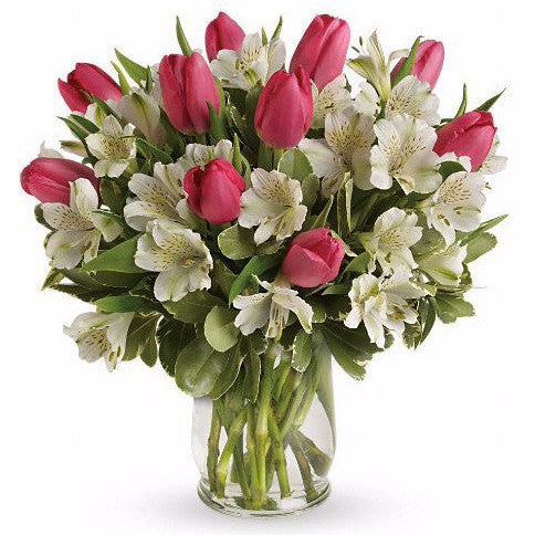 Tulip Alstroemeria Arrangement