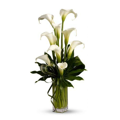 White Elegant Vase Arrangement